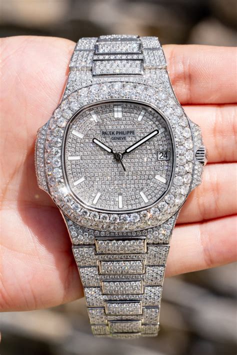 diamond patek philippe mens watches|patek philippe nautilus ladies price.